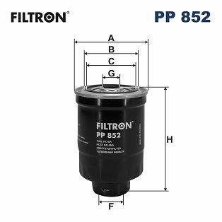 FILTRON PP852 Fuel Filter - Compatible with H100, L200 and 4 more models — Fuel Delivery