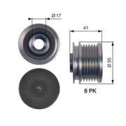 gates alternator pulley oap7115, gates 1.6 16v alternator pulley installation GATES Alternator Pulley OAP7115 - Compatible with 1.6 16V Engines | Perfect for Car Owners and Mechanics GATES Alternator Pulley 1.6 16V – Reliable Performance gates, alternator-pulley, car-parts, automotive, mechanics, car-owners, engine-components, replacement-parts, quality-parts, ai-generated