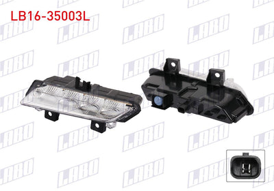 LABO LB16-35003L Daytime Headlight Left Renault Clio IV 2012 — Headlights