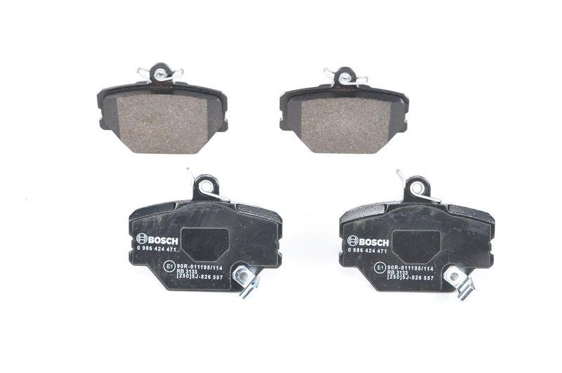 Bosch 0986424471 Brake Pad Front Smart Fortwo Cabrio 450 451 452