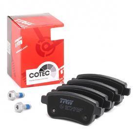 TRW GDB1791 Rear Brake Pads for Renault Clio 5 (2019+) - Compatible with Electronic Parking System