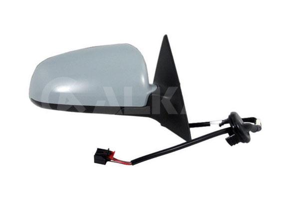 Alkar 6126798 Outer Rear View Mirror Right Electric Heated Primed 5 Pin Audi A6 2004-2008 — Mirrors