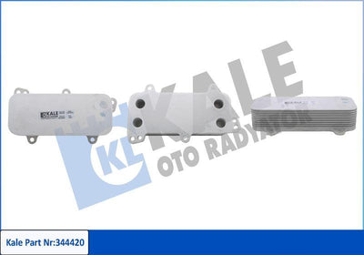 Kale 344420 Oil Cooler VW Transporter T5 / Touareg 2.5 TDI Axd Axe Blj Bac Blk Bpd Bpe 03-10