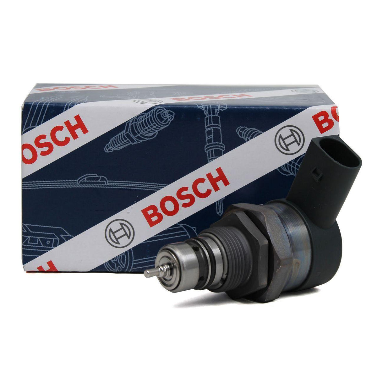 Bosch 0281002481 - BMW E46 320d M47N Motor Injector Pressure Regulator — Valves & Actuators