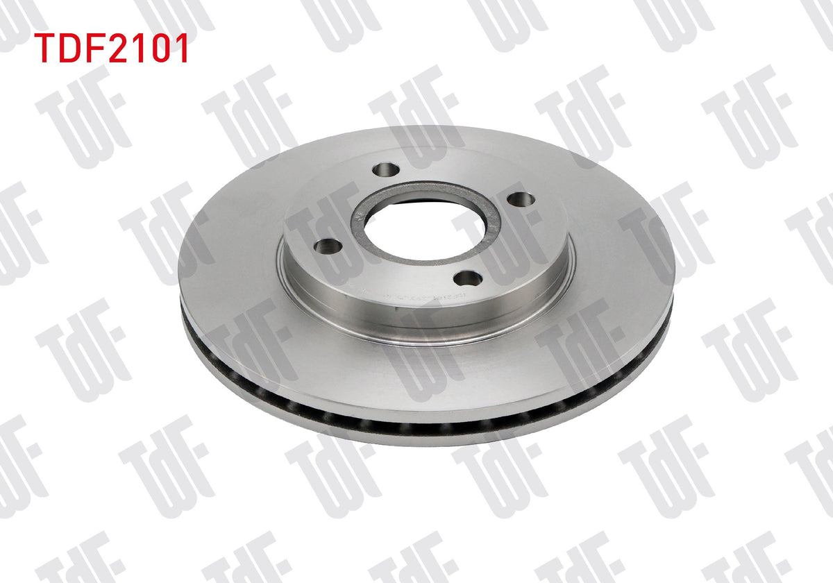 TDF TDF2101 Brake Disc Front Air 4 Bjn 258X22x63,6X43 — Brake Rotors & Drums