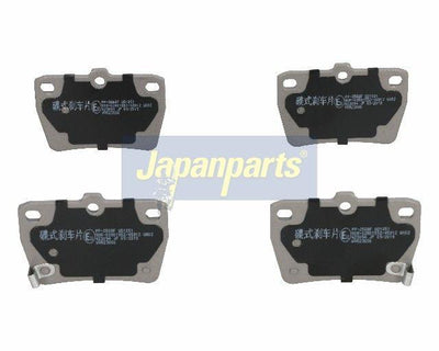 Japan Parts PP-256AF Toyota Rav4 97-05 Rear Brake Pad — Brake Pads