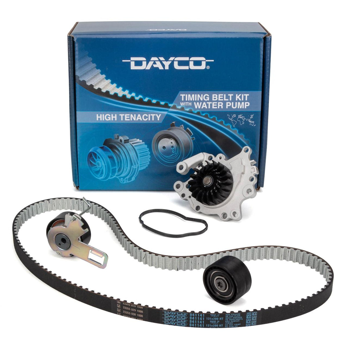 Dayco KTBWP12080 Timing Belt Kit + Water Pump Peugeot 308 508 3008 5008 208 2008 Rifter Opel Grandl — Water Pump & Thermostat