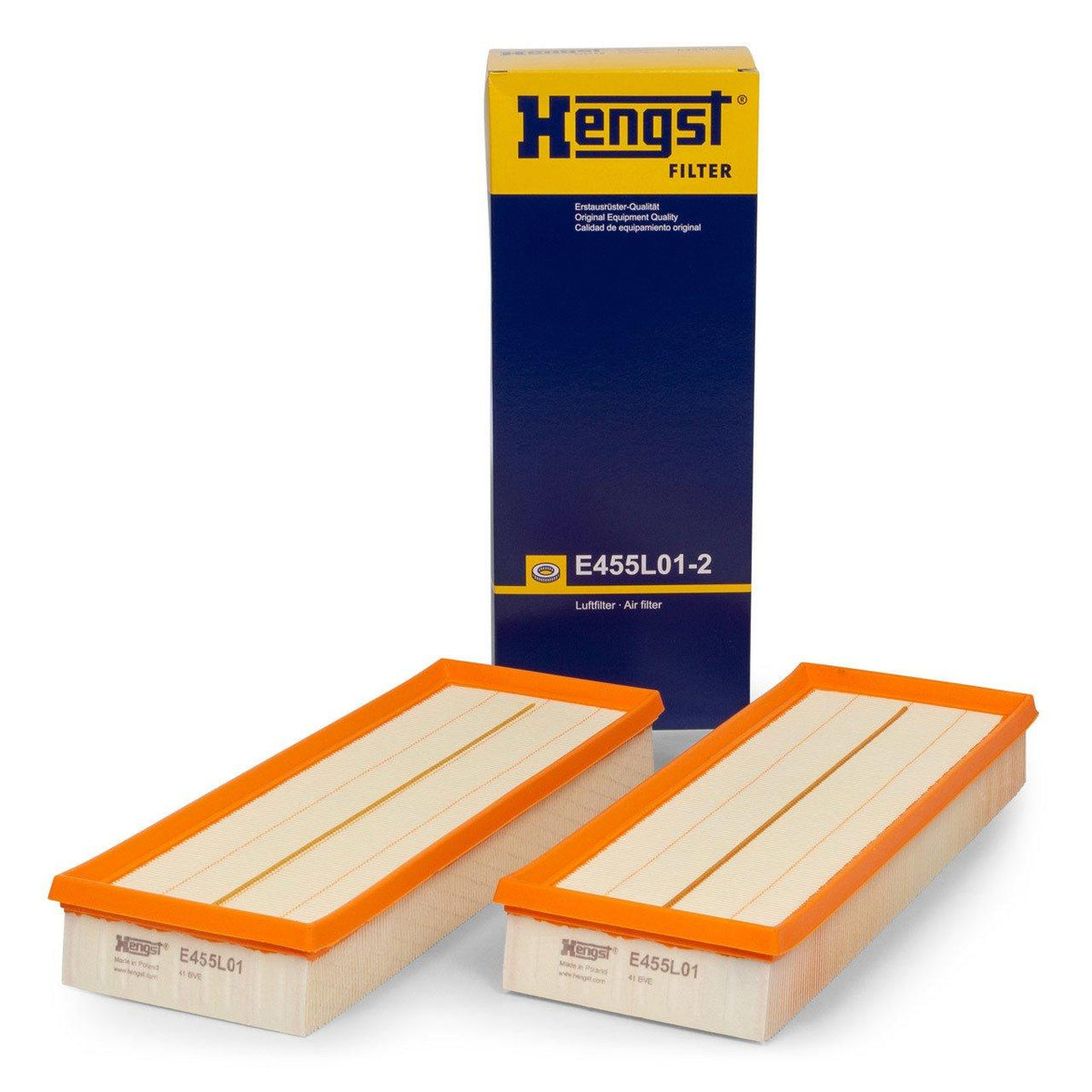 Hengst Air Filter Set - Compatible with Mercedes W208 CLK 430 — Maintenance & Service Kits