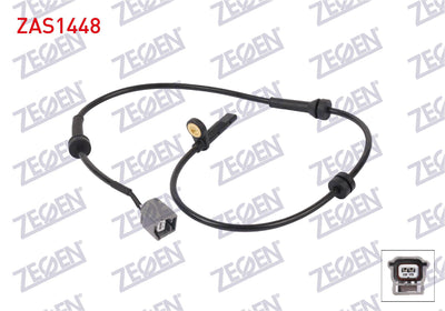 Zegen ZAS1448 ABS Sensor Front Left-Right Nissan Qashqai II 13-/ Renault Kadjar 15-22 — Brake Sensors & ABS