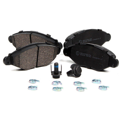 Peugeot Front Brake Pad Set - Compatible with 1998-2011 Peugeot 206 — Brake Pads