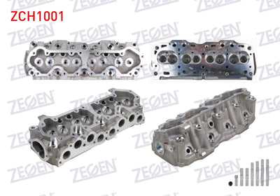 Zegen ZCH1001 Cylinder Head Drilled Fiat Dogan SLX 1.6 1993-2002 / Fiat Tempra 1.6 1992-1999 / Fiat T — Cylinder Head & Block