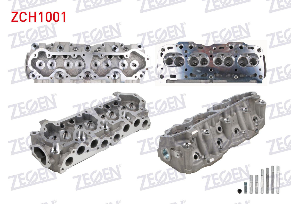 Zegen ZCH1001 Cylinder Head Drilled Fiat Dogan SLX 1.6 1993-2002 / Fiat Tempra 1.6 1992-1999 / Fiat T — Cylinder Head & Block