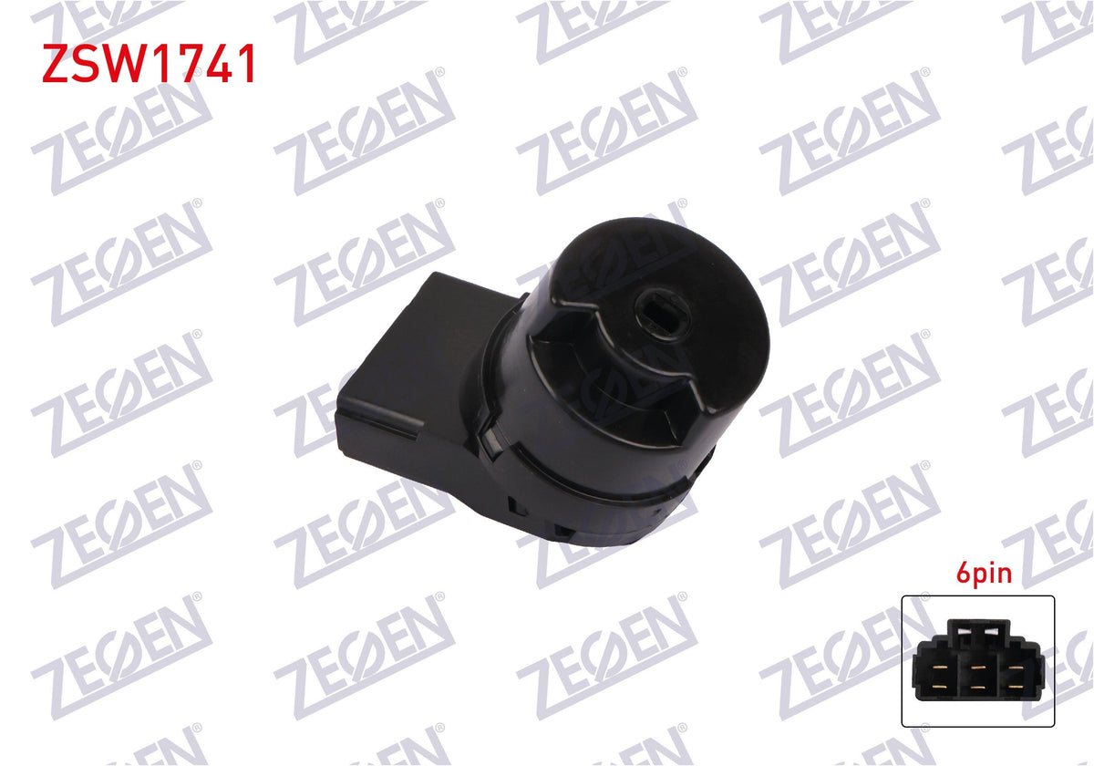Zegen ZSW1741 Ignition Thermal Switch 6 Pin Chevrolet Aveo 2006-/ Lacetti 2005 — Switches & Relays