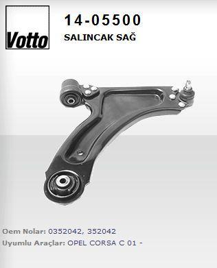 Votto 14-05500 14.05500 /Control Arm Right (Opel: Corsa C /Combo) — Control Arms & Ball Joints