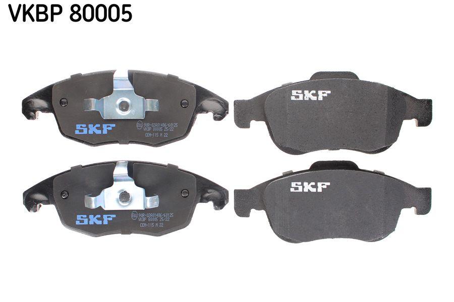 SKF VKBP80005 Front Brake Pad Partner Tepee/Berlingo III/5008/C4 Picasso/DS4 1.6 HDi — Brake Pads