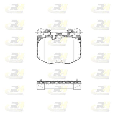 ROADHOUSE H22040.00 Brake Pad Front BMW G20 — Brake Pads