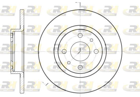 ROADHOUSE 6191.00 Brake Disc 145 146 930 07 94-01 — Brake Rotors & Drums