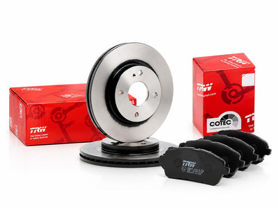 TRW Ford Fiesta 2008-2017 Models Front Brake Disc ve Brake Pad Set — Brake Pads