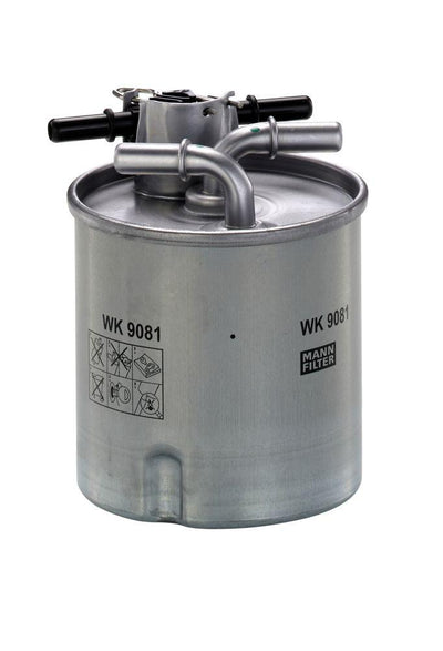 Mann WK9081 Fuel Filter (Closed Type)-(Nissan Qashqai 07/11 1.5-2.0 dCi / X-Trail 07/13 2.0 dCi / Renault Kal — Fuel Delivery