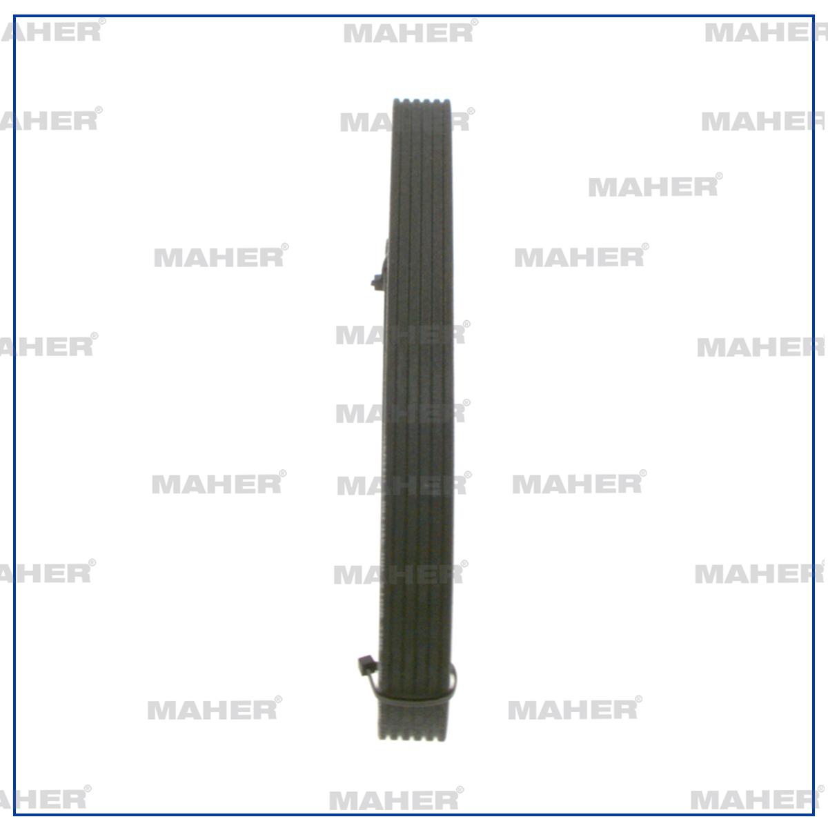 MAHER 6DPK1195 V-Ribbed Belt Golf4 / Bora / A3 / Toledo / Transporter T5 98-09 Akl-Aeh-Axb 1.6-1.9 TDI