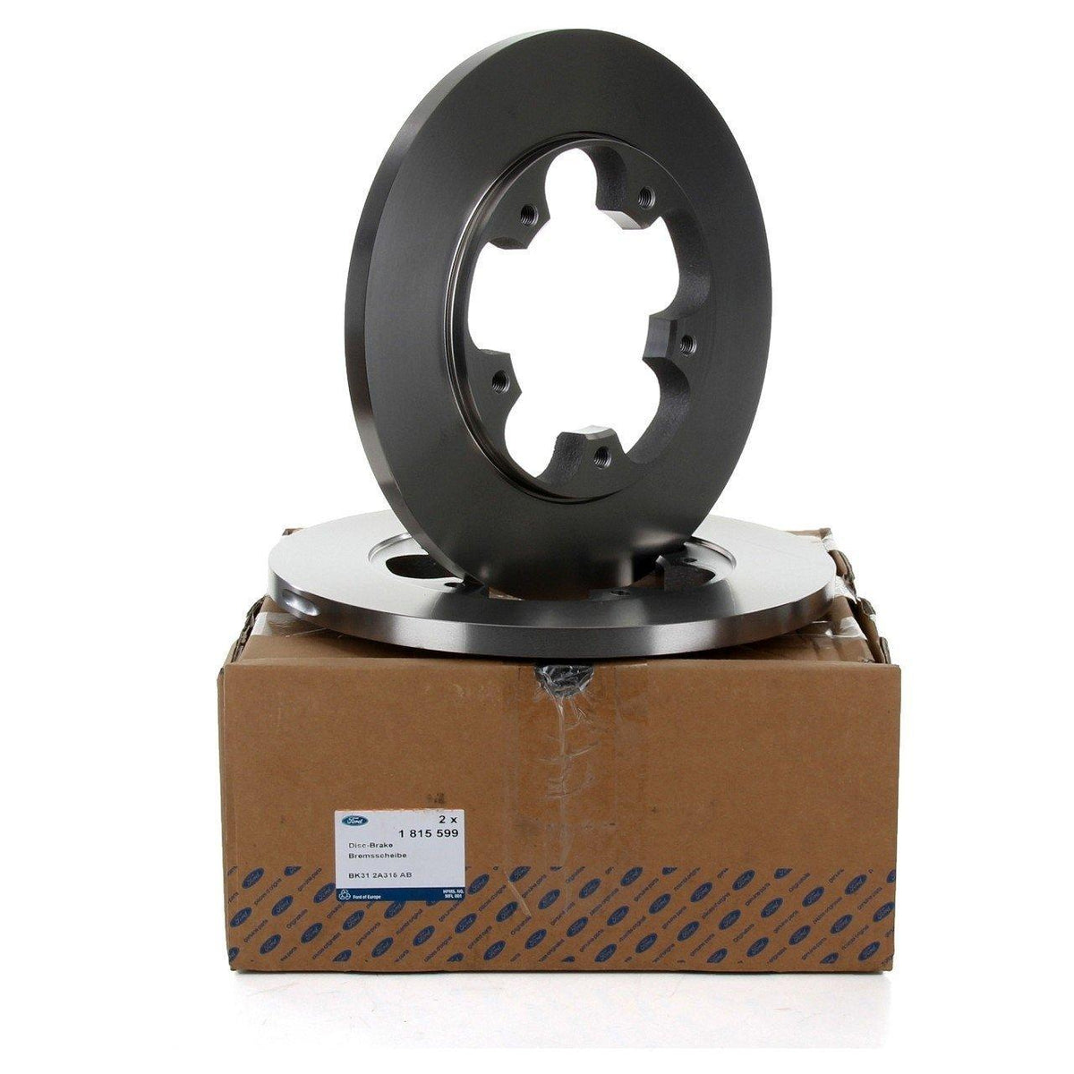 Ford Otosan BK312A315AB Transit 201-2018 Single Wheel 5 Lug Rear Brake Disc ( Price) — Brake Rotors & Drums