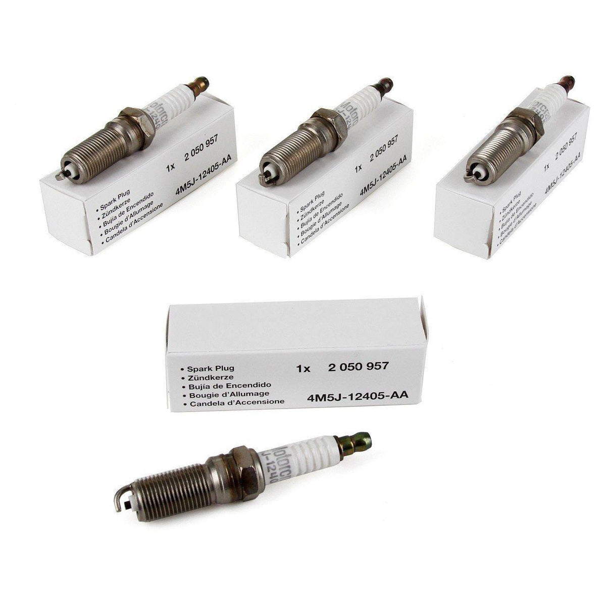 Ford Motorcraft Spark Plug Set for Focus 1998-2005 - 4 Pieces for Ford Focus Owners — Coils & Plugs