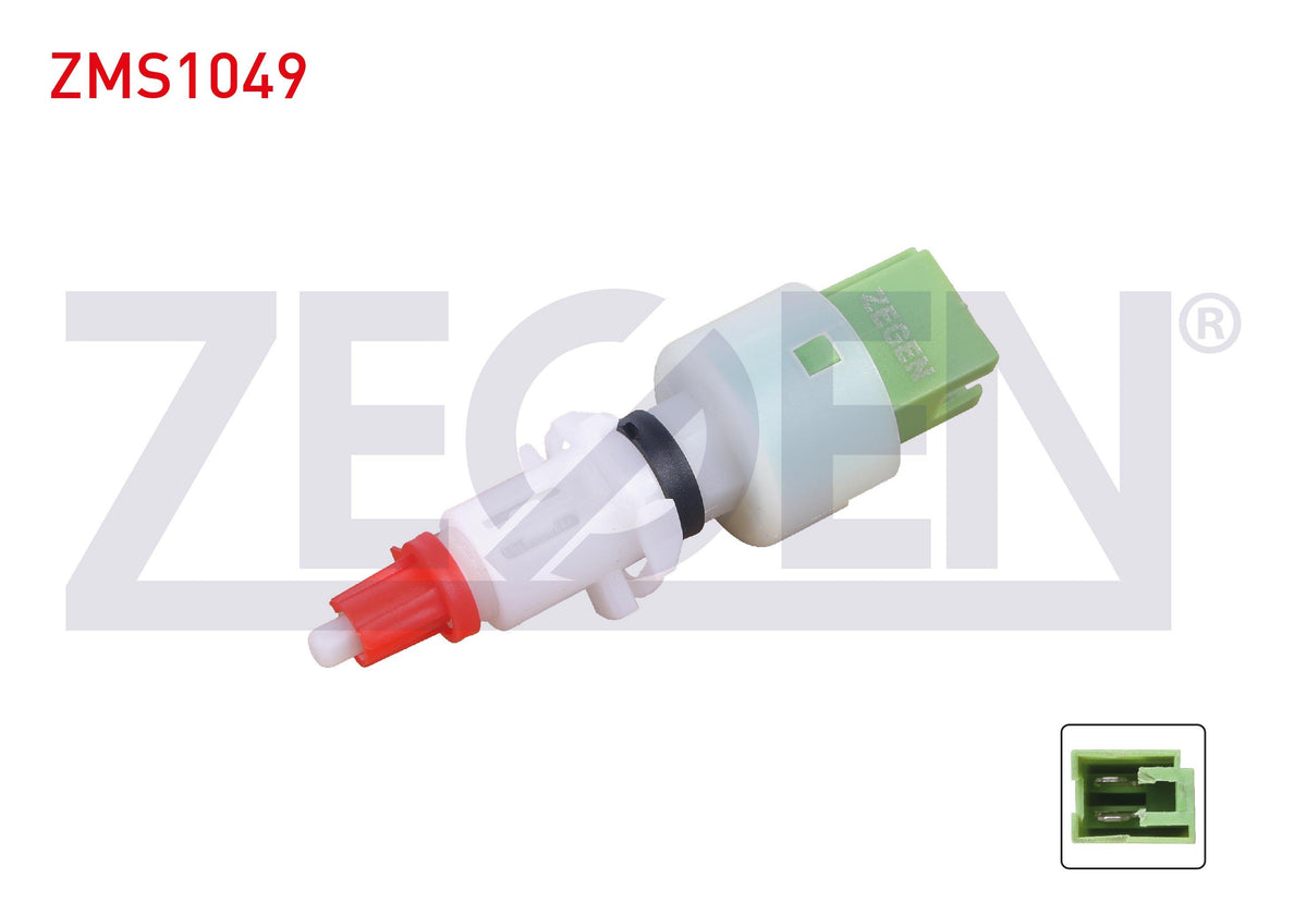 Zegen ZMS1049 Brake Light Switch Citroen Nemo 2008-/ Fiat Fiorino 2007-/ Peugeot Bipper 2008