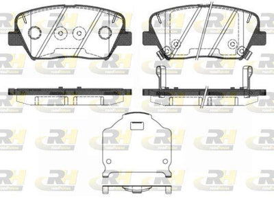 ROADHOUSE 21412.02 Brake Pad Carens IV 03 13 — Brake Pads
