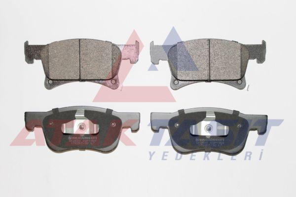 AP 05P1958 Brake Pad Front with Wear Indicator Opel Corsa E 1.3 CDTi 15 Rim 2014-/ Corsa E 1.2 2014-/ Corsa E 1.4 2014-/ Adam 1.2 2013-/ Adam 1.4 2013