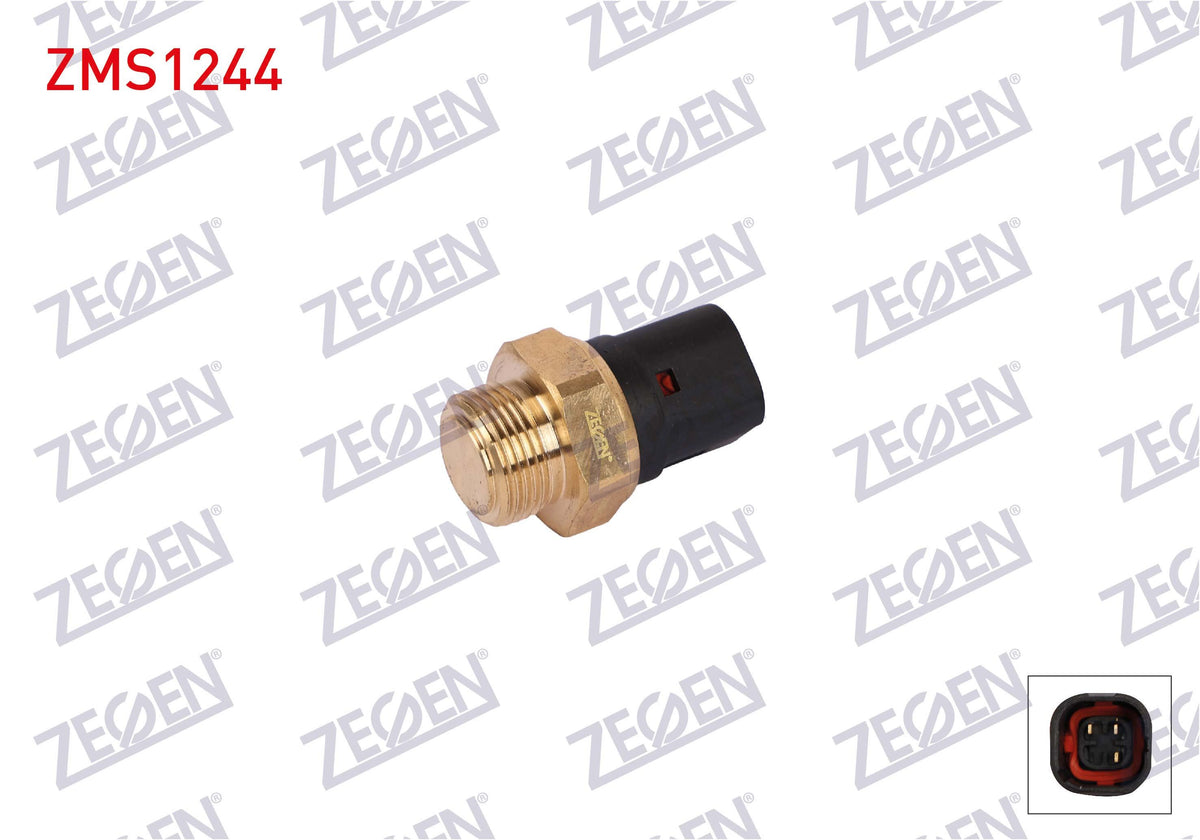 Zegen ZMS1244 Fan Switch (87-77 C / 92-82 C) Renualt Scenic 1999-2003 / Megane 1996-2003 / Laguna 1995-2001