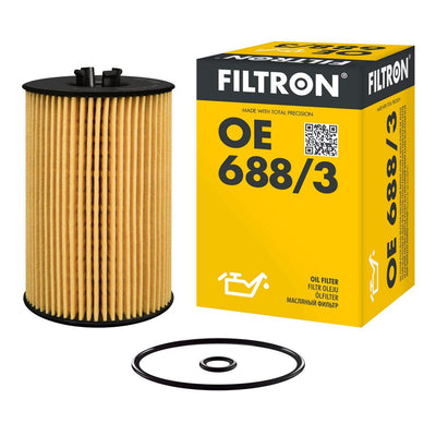 Filtron OE688-3 Oil Filter VW Golf VII/Passat/A3/Leon/Octavia 1.6-2.0 TDI 13-17 — Oil Filters