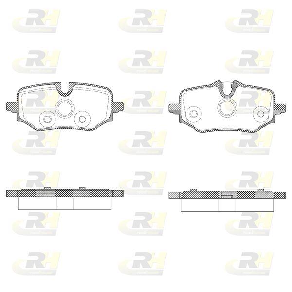 ROADHOUSE H22013.00 Brake Pad Rear BMW X1 U11 24 > — Brake Pads