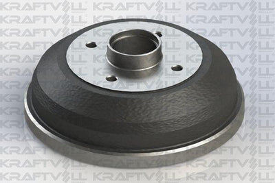 Kraftvoll 07050062 Rear Brake Drum Corsa C (ABS excluding) — Brake Rotors & Drums