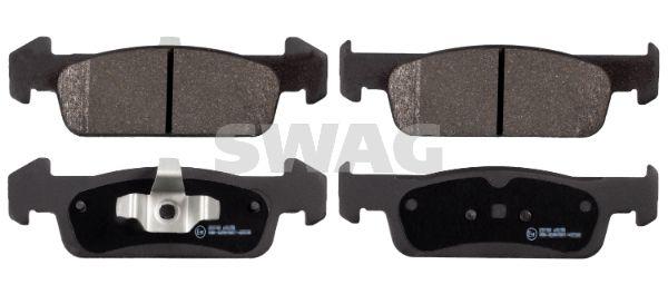 SWAG 60916976 Front Brake Pad (Set) Clio IV 12-Logan II 12-Sandero II 12-Symbol II 08-Thin Type — Brake Pads