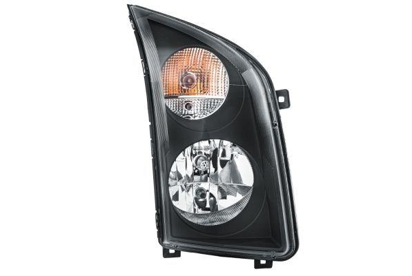 HELLA 1ER247017-061 Right Headlight & Signal Light - H7 Halogen — Tail, Signal & Reflectors