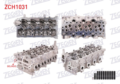 Zegen ZCH1031 Cylinder Head Eskı Model Deliksiz Hyundai Accent Era 1.5 dCi 2006-2012 /Getz 1.5 CRDi 2 — Cylinder Head & Block