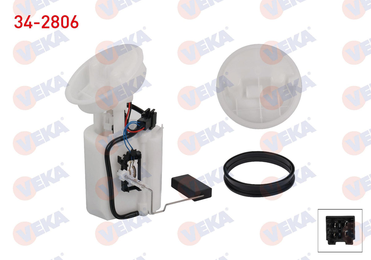 Veka 34-2806 Fuel Tank Level Float 3 Bar Mercedes C Series (W203, S203) C180, C200 Kompressor — Fuel Delivery