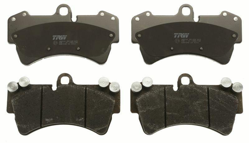 trw gdb1548 front brake pads, front brake pads for touareg q7 cayenne, high quality brake pads by trw TRW GDB1548 Front Brake Pads - Suitable for Touareg, Q7, and Cayenne | 4.19 in Width TRW GDB1548 Front Brake Pads - Touareg Q7 Cayenne trw, brake-pads, front-brake-pads, touareg, q7, cayenne, car-parts, vehicle-safety, mechanics, ai-generated