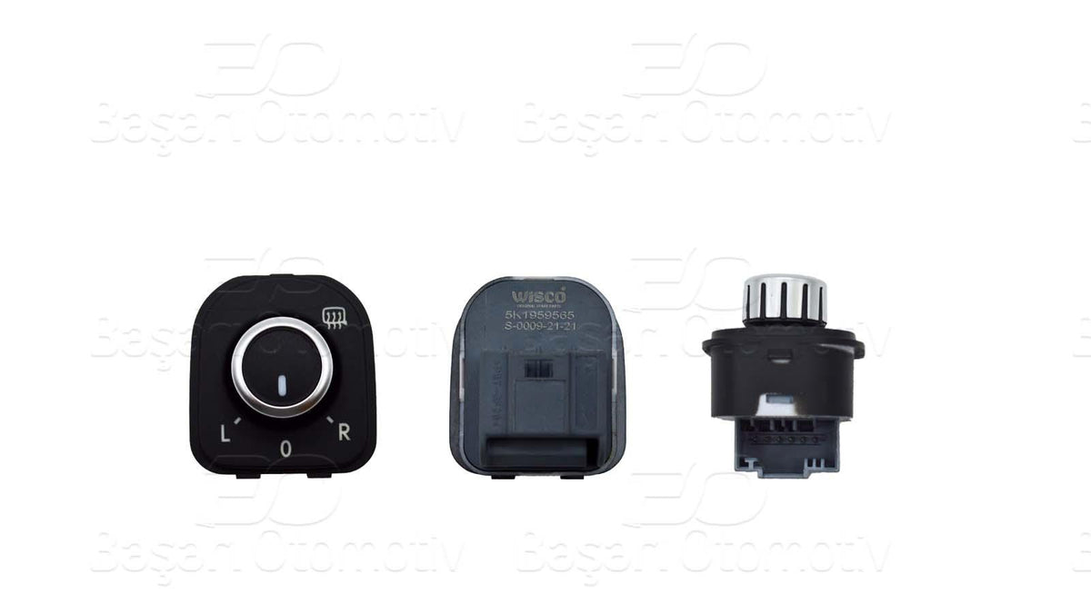 Wisco 1223200-00 Mirror Ayar Switch VW Golf6 Passat CC Tiguan