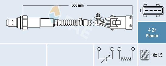 FAE 77494 Oxygen Switch (Uste Gelen) Rcz P308 P508 P3008 P207 P208 C4 Picasso Ds3 C5 III Ep6dt 1.6Thp 16V — Switches & Relays