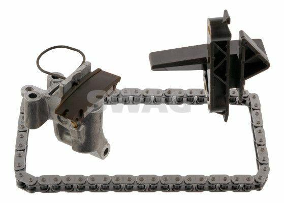 SWAG 99130331 Excentric Timing Chain Set (Chain + Tensioner + Rail) for BMW Models M50 M52 M54 E36 E46 E38 E39 E60 E65 E83 E5