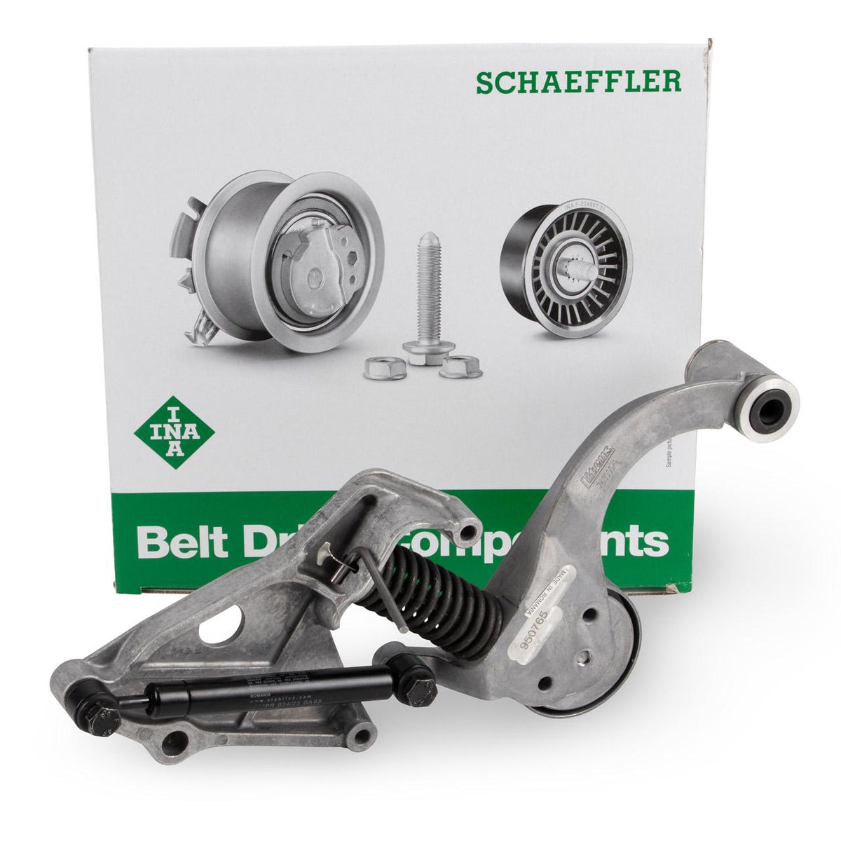 INA 534015910 Mini Cooper S R53 Body Belt Tensioner Housing (Complete) R50/R52 W11b16 — Pulleys & Tensioners