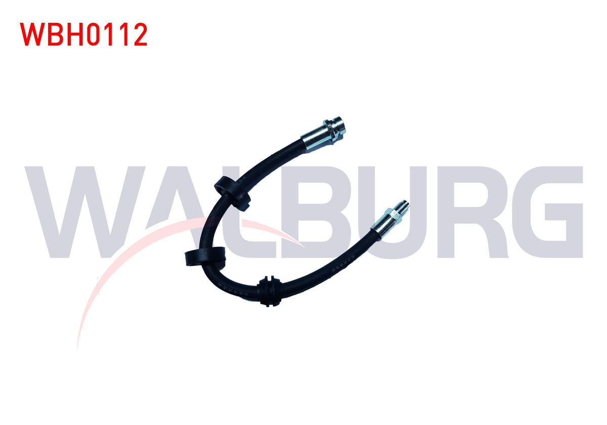 WALBURG WBH0112 Brake Hose Front Left-Right 340mm Ford Focus I (Daw,Dbw) 1998-2004 — Brake Hydraulics