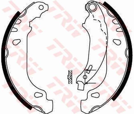 TRW GS8642 Brake Shoe 206 Hatchback/Sedan/Van/206+ 98-13 1.1.4 1.9 D 1.4 HDi (180×32) — Brake Cables & Hardware