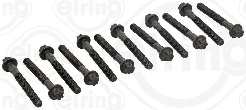 Elring 760.120 Cylinder Cover Stud Set Mercedes Om612-647 / Sprinter-Vito