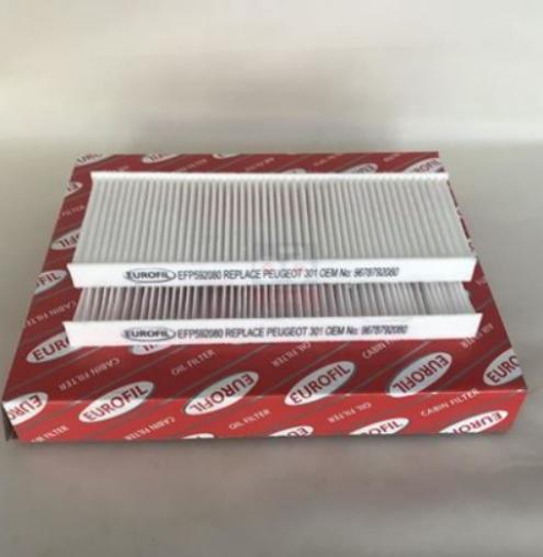 EUROFILTER EFP592080 Cabin Air Filter 12-Pt.301 — Air & Cabin Filters