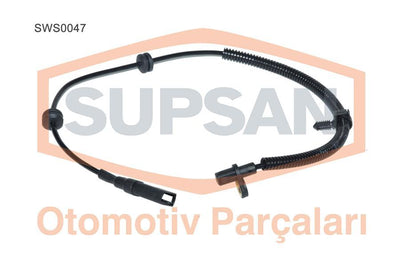 Supsan SWS0047 ABS Sensor Ford Focus 16L 16V Duratecfyda Fydb Fydc Fydd Fydh Fyja Hwda Hwdb — Brake Sensors & ABS