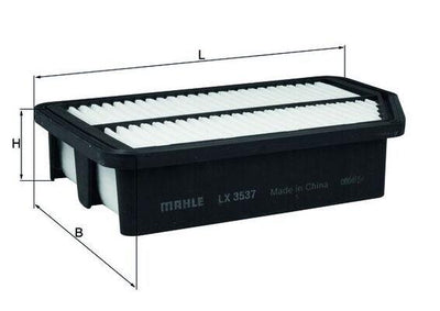 Mahle LX3537 Air Filter Hyundai Elantra 1.6 11-15 i30 1.4 / 1.6 11-16 Kia Ceed 1.4 / 1.6 12 — Air & Cabin Filters