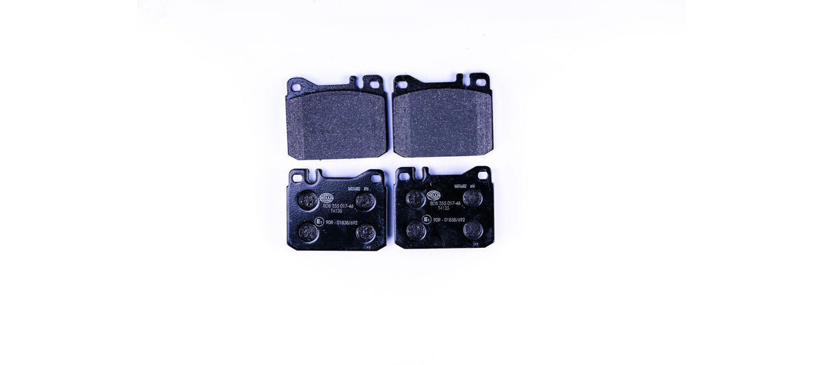 Hella 8DB355017-461 Brake Pad Front W123 79 > 85 S123 79 > 85 W116 72 > 80 R107 76 > 81 — Brake Pads