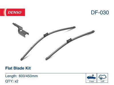 Denso DF-030 Wiper Set 600-450mm Fiat Bravo II 07 — Wipers